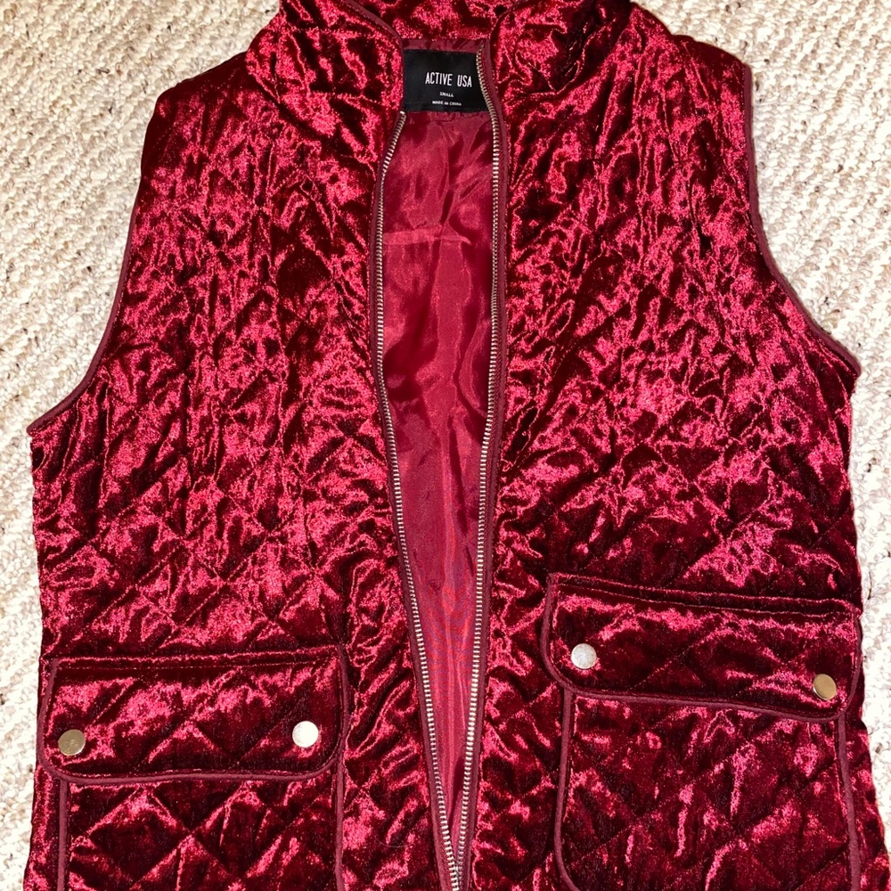 Velvet Vest